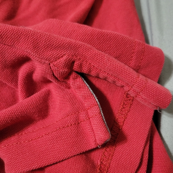 The Foundry Supply Mens Polo Shirt XLT Big And Tall Red Short Sleeve - Picture 5 of 5